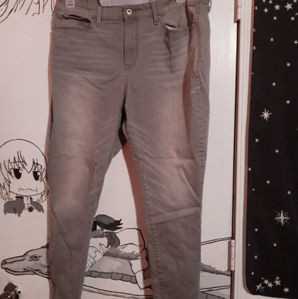 Grey jeans